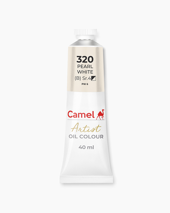 Camel Artist Oil Colours Pearl White